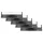 VHBW Printer Ribbon Tally 99041 - Black