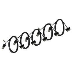 VHBW USB Datenkabel für Samsung ECC1DPU Ersatz - 9,7 cm