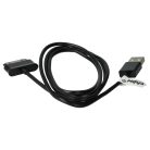 VHBW USB Datenkabel für Samsung ECC1DPU Ersatz - 9,7 cm