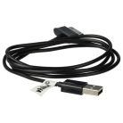VHBW USB Datenkabel für Samsung ECC1DPU Ersatz - 9,7 cm