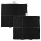 VHBW Active Carbon Filter Bosch DHZ5135 replacement - 25.5 x 22.5 x 2.3 cm