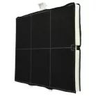 VHBW Active Carbon Filter Bosch DHZ5135 replacement - 25.5 x 22.5 x 2.3 cm