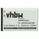 VHBW Wired Phone Battery V30145-K1310K-X447 - 1050 mAh 3.7 V Li-Ion