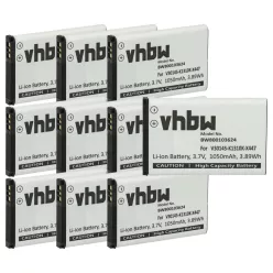   VHBW Wired Phone Battery V30145-K1310K-X447 - 1050 mAh 3.7 V Li-Ion