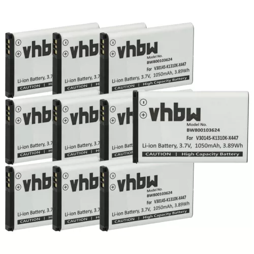 VHBW Wired Phone Battery V30145-K1310K-X447 - 1050 mAh 3.7 V Li-Ion