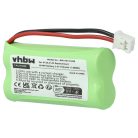 VHBW Wired phone battery 55AAAHR2BMX, 220382C1, 220436C1, 41AAAH2BMX - 700 mAh 2.4 V NiMH