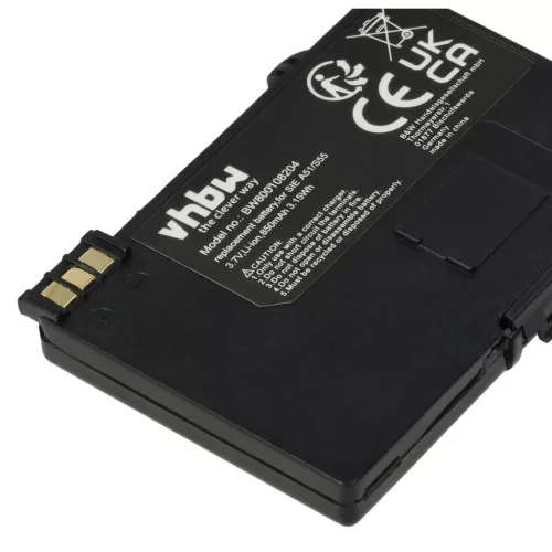 VHBW Mobiltelefon Akku EBA-510, L36145-K1310-X401, BASIC56 - 850 mAh 3,7 V Li-Ion