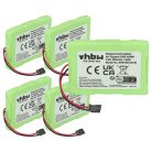 VHBW Battery Siemens T325, NS3109, GPF6M3BMX, 3QNF3550 - 500 mAh 3.6 V NiMH