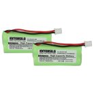 VHBW Vezetékes telefon akkumulátor 55AAAHR2BMX, 220436C1, 41AAAH2BMX, 220382C1 - 850 mAh 2,4 V NiMH