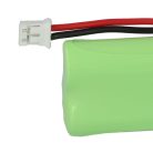 VHBW Vezetékes telefon akkumulátor 55AAAHR2BMX, 220436C1, 41AAAH2BMX, 220382C1 - 850 mAh 2,4 V NiMH