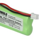 VHBW Cordless Phone Battery 55AAAHR2BMX, 220436C1, 41AAAH2BMX, 220382C1 - 850 mAh 2.4 V NiMH