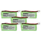 VHBW Cordless Phone Battery 55AAAHR2BMX, 220436C1, 41AAAH2BMX, 220382C1 - 850 mAh 2.4 V NiMH