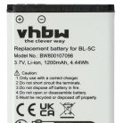 Mobile Phone 10x Battery replaces Alcatel 3BN67332AA, 10000058, RTR001F01 - 1200 mAh 3.7 V Li-Ion