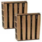 VHBW Air Filter IQAir 102181000, V5-Cell for air purifier - cardboard / carbon fibers