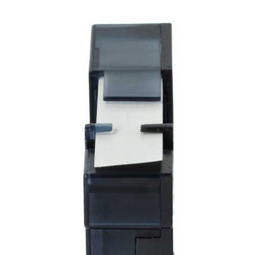VHBW Label Tape Dymo S0720530, 45013, D1 - 12 mm Black-White