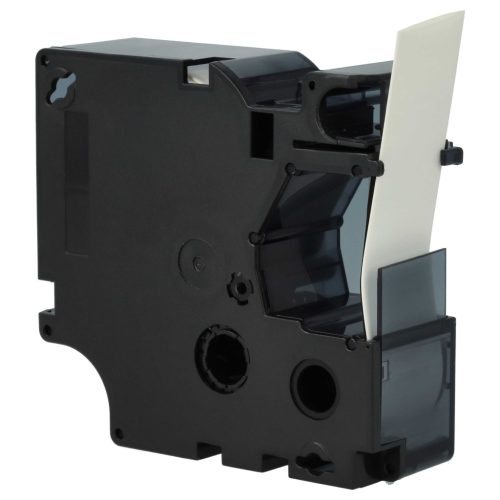 VHBW Label Tape Dymo 18057 Replacement - Black-White, Heat Shrink Tape, 19 mm