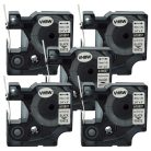 VHBW Label Tape Dymo 18057 - Black-white, Heat-shrinkable tape, 19 mm