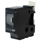 VHBW Label Tape Dymo 18057 - Black-white, Heat-shrinkable tape, 19 mm