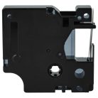VHBW Label Tape Dymo 18051 replacement - Black-white, Heat-shrinkable tape, 6 mm