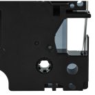 VHBW Label Tape Dymo 18051 replacement - Black-white, Heat-shrinkable tape, 6 mm