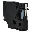VHBW Label Tape Dymo 18051 replacement - Black-white, Heat-shrinkable tape, 6 mm