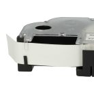 VHBW Etikettenband Casio XR-12WE, XR-12WE1 - 12 mm Schwarz-Weiß