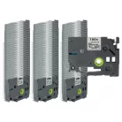 VHBW Label Tape Brother TZE-211, TZ-211 - 6 mm Black/White