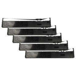 VHBW Printer Ribbon Epson C13S015384, S015384 - Black