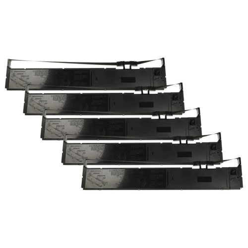 VHBW Druckband Epson C13S015384, S015384 - Schwarz