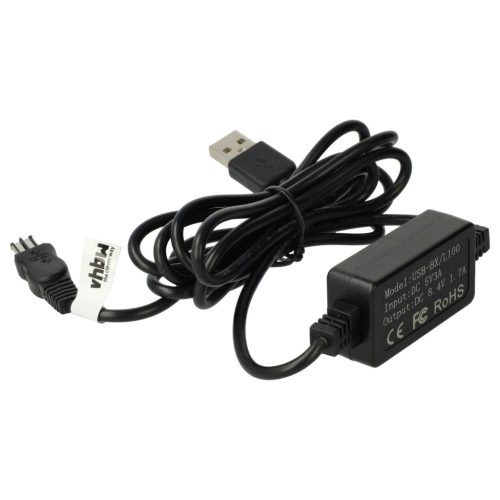 2x USB Power Supply replaces AC-L10AC-L100AC-L10AAC-L15AAC-L15BAC-L10BAC-L15 for Camera, 8.4 V 1.7 A