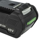 VHBW Battery McCulloch 582611701, LI-402A, 00058-26.117.01 - 4000 mAh 40 V Li-Ion