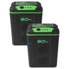 VHBW Battery Greenworks 2901307, 2901302, 2902407, 2901207 - 2000 mAh 80 V Li-Ion
