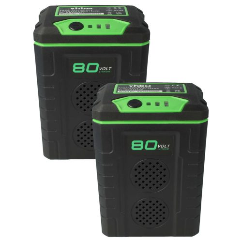 VHBW Battery Greenworks 2901307, 2901302, 2902407, 2901207 - 2000 mAh 80 V Li-Ion