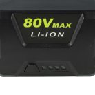 VHBW Battery Greenworks 2901307, 2901302, 2902407, 2901207 - 4000 mAh 80 V Li-Ion