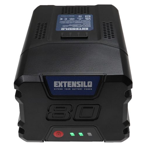 VHBW Battery Greenworks 2901307, 2901302, 2902407, G80B2, 2901207 - 5000 mAh 80 V Li-Ion
