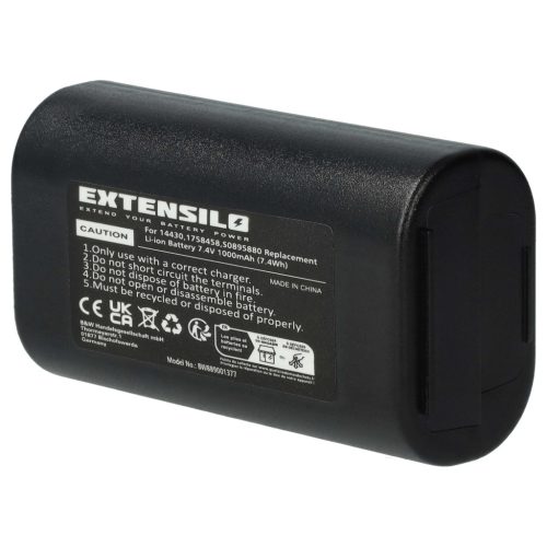 VHBW Printer Battery W003688, S0895880 - 1000 mAh 7.4 V Li-Ion