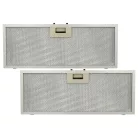 VHBW Grease Filter for Cooker Hood 481248058314 - 46 x 18.5 x 1 cm