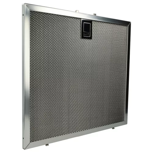 VHBW Metal Grease Filter for Miele 8257970, 4002514170138, 301010910281, 08270380 - 27.3 x 30.6 x 0.9 cm