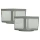 VHBW Vacuum Cleaner Pre-Filter 5.745-094.0 - 2 pcs