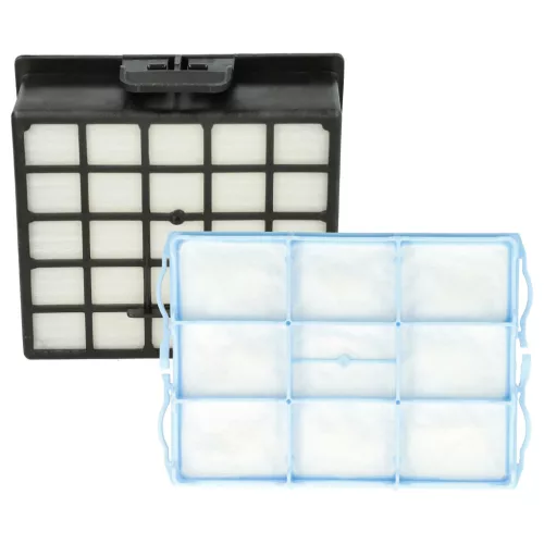 VHBW Vacuum Cleaner Filter Set 00187622, 00616268 - H12 Class