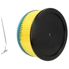 VHBW Vacuum Cleaner Filter Metabo 631753000 - 3x cartridge filter