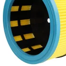 VHBW Vacuum Cleaner Filter Metabo 631753000 - 3x cartridge filter