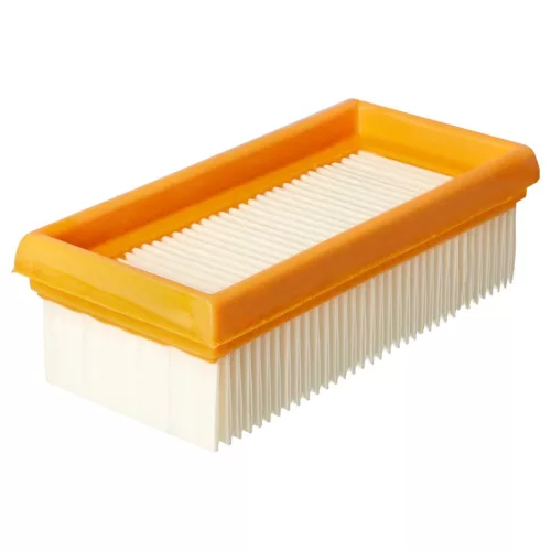 VHBW 1x Heylo VC 30 H, VC 30 M Vacuum Flat Pleated Filter / Motor Cooling Air Filter