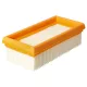 VHBW 1x Heylo VC 30 H, VC 30 M Vacuum Flat Pleated Filter / Motor Cooling Air Filter