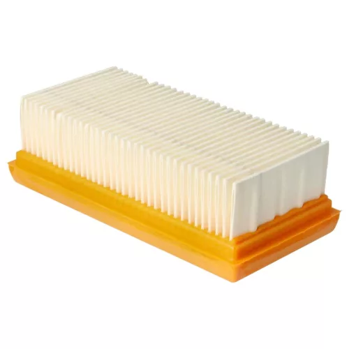VHBW 1x Heylo VC 30 H, VC 30 M Vacuum Flat Pleated Filter / Motor Cooling Air Filter
