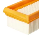 VHBW 1x Heylo VC 30 H, VC 30 M Vacuum Flat Pleated Filter / Motor Cooling Air Filter