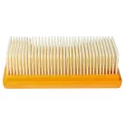 VHBW 1x Heylo VC 30 H, VC 30 M Vacuum Flat Pleated Filter / Motor Cooling Air Filter