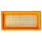 VHBW 1x Nilfisk 107413541 Lapos Redős Szűrő / Motor Hűtőlevegő Szűrő Nilfisk Porszívóhoz