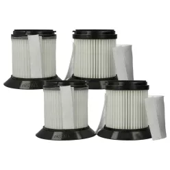   VHBW Vacuum Cleaner Filter Sichler Cyclone BLS-200 - 4 pcs HEPA filter