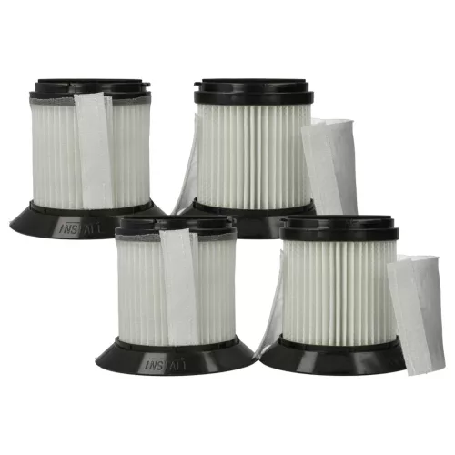 VHBW Vacuum Cleaner Filter Sichler Cyclone BLS-200 - 4 pcs HEPA filter